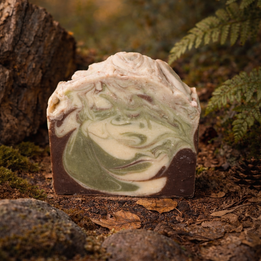 Beef Tallow Soap Bar - Midnight Oak