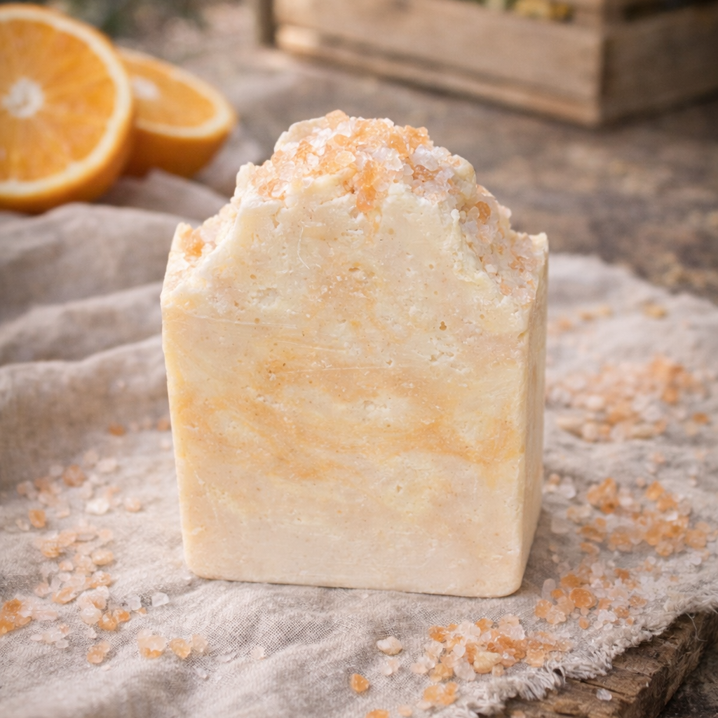 Sea Salt Soap Bar - Orange Cream